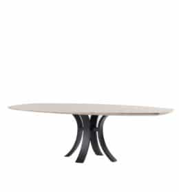 Kops Slim table semi-oval | Van Rossum | Smellink Wonen + Design