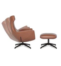 De verschillende standen van draaifauteil Nosto van Design on Stock.